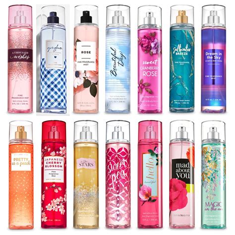 what is the best bath and body works scent|best bbw body mist.